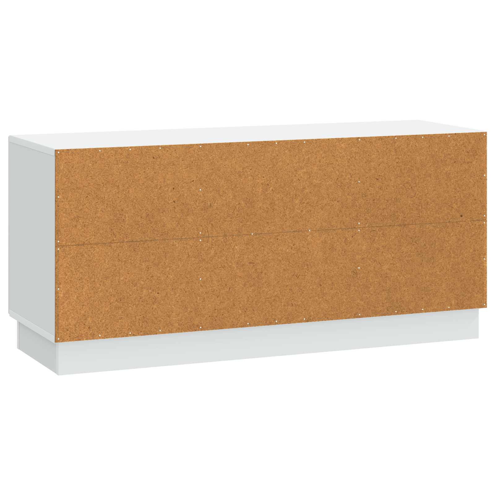 TV-kast Wit 102 x 34,5 x 47 cm Bewerkt hout