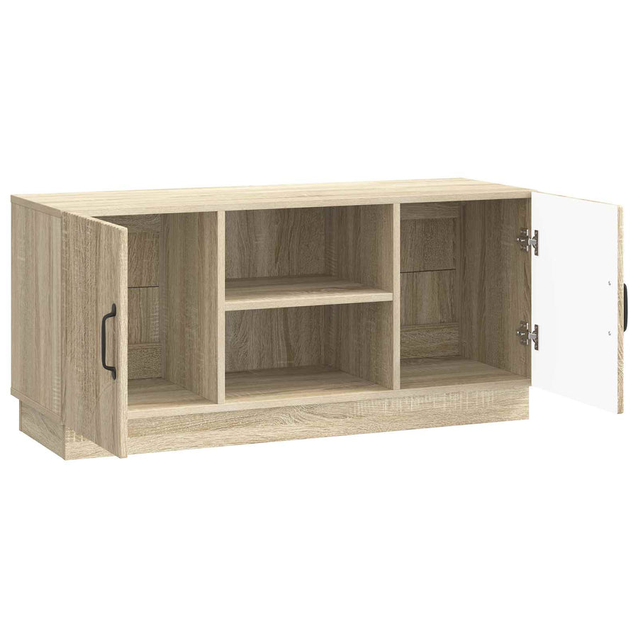 TV-kast Sonoma Eiken 102 x 34,5 x 47 cm Bewerkt hout