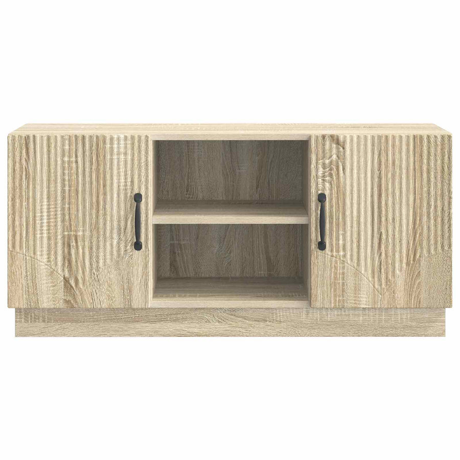 TV-kast Sonoma Eiken 102 x 34,5 x 47 cm Bewerkt hout
