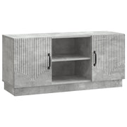 Tv-kast 102x34,5x47 cm betongrijs bewerkt hout