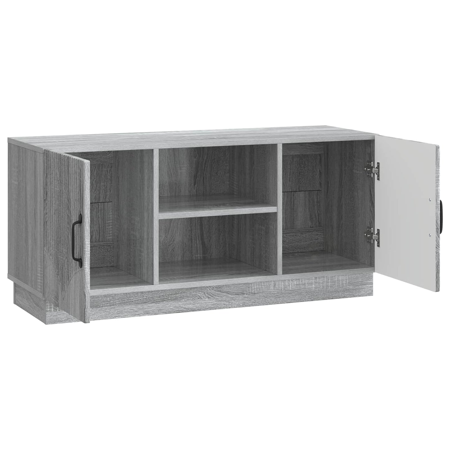 TV-kast Grijs sonoma 102 x 34,5 x 47 cm Bewerkt hout