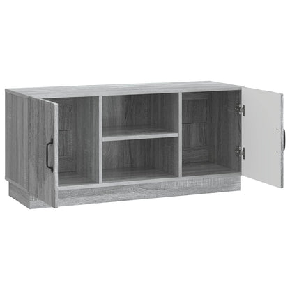 TV-kast Grijs sonoma 102 x 34,5 x 47 cm Bewerkt hout