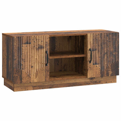 TV-kast Oud hout 102 x 34,5 x 47 cm Bewerkt hout