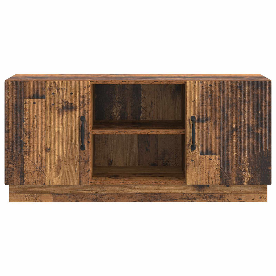 TV-kast Oud hout 102 x 34,5 x 47 cm Bewerkt hout