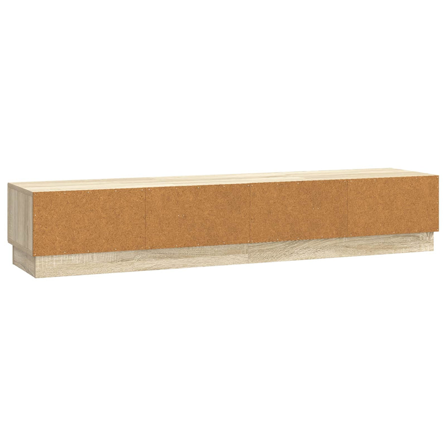 TV-kast met lade Sonoma Eiken 147 x 34,5 x 27 cm Bewerkt hout