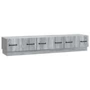 TV-kast 147x34,5x27 cm grijs sonoma bewerkt hout