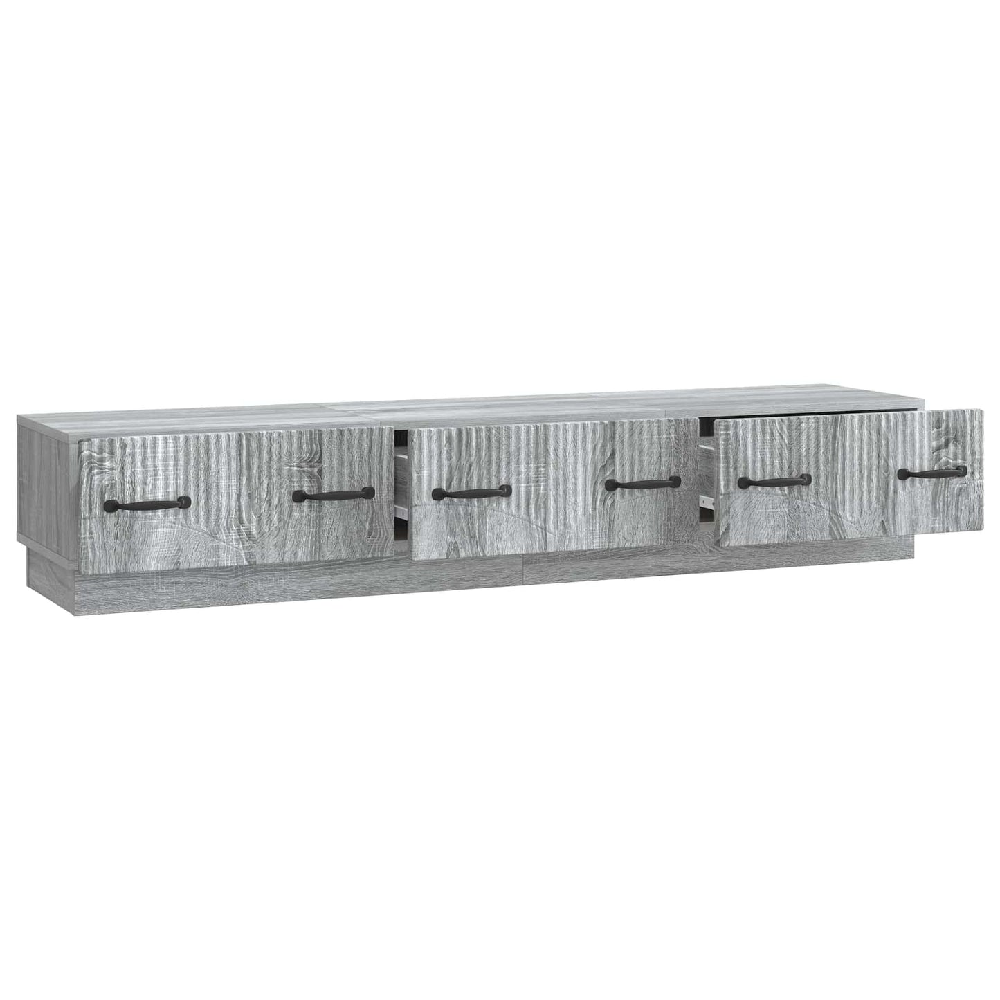 TV-kast met lade Grijs sonoma 147 x 34,5 x 27 cm Bewerkt hout