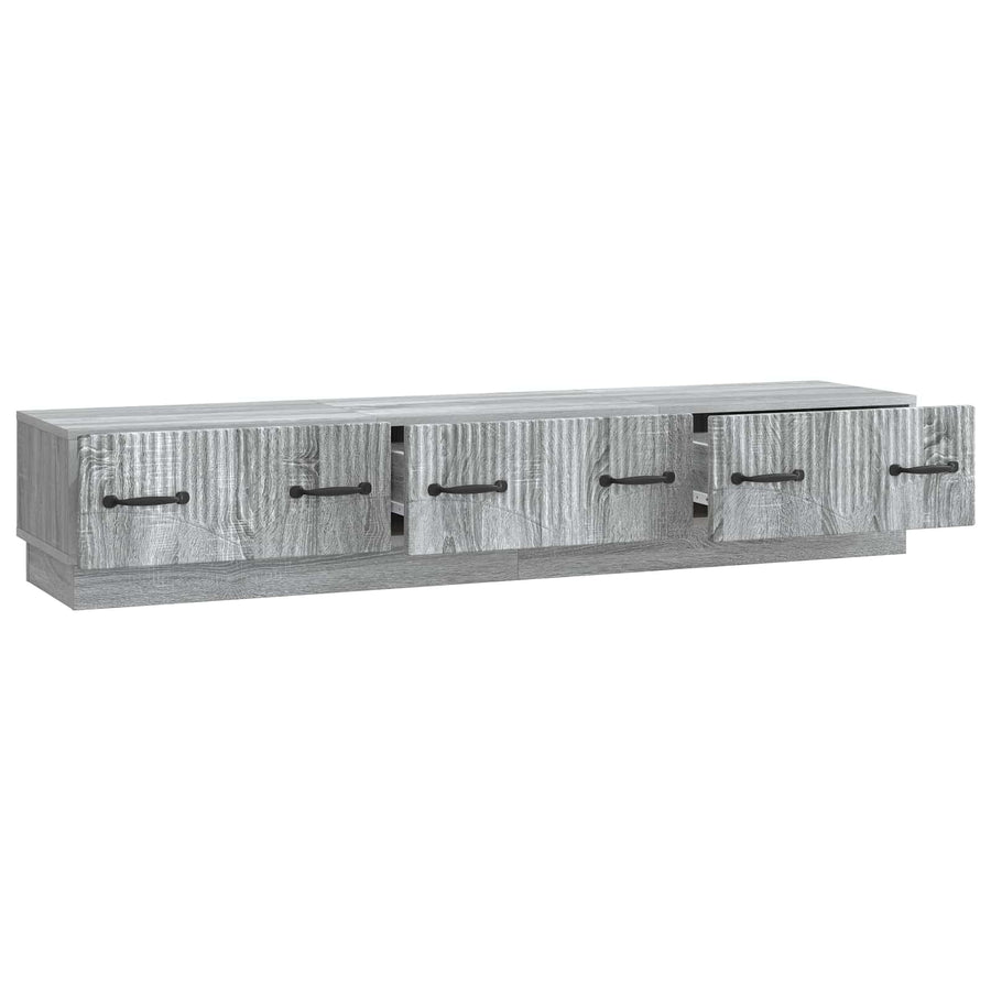 TV-kast met lade Grijs sonoma 147 x 34,5 x 27 cm Bewerkt hout