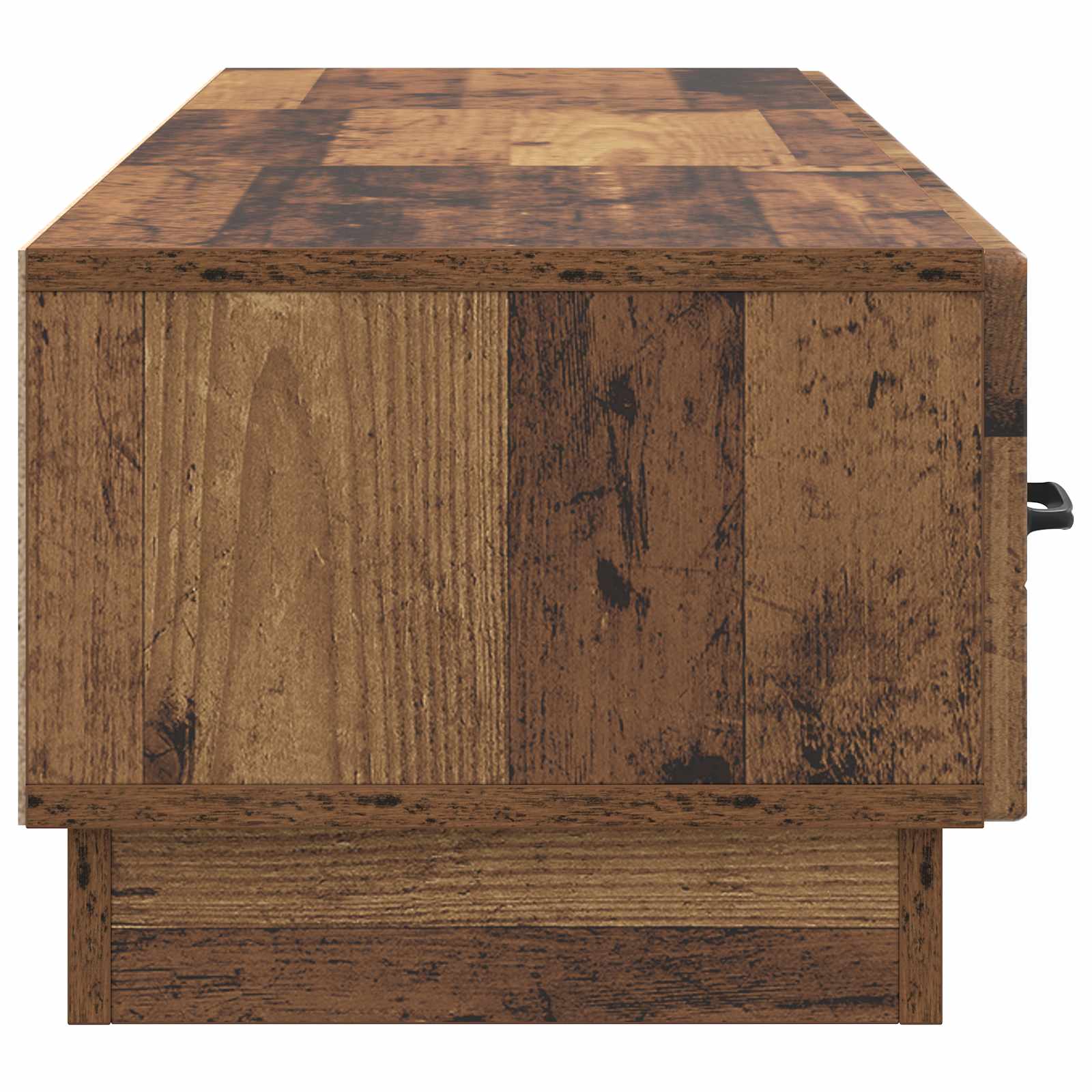 TV-kast met lade Oud hout 147 x 34,5 x 27 cm Bewerkt hout
