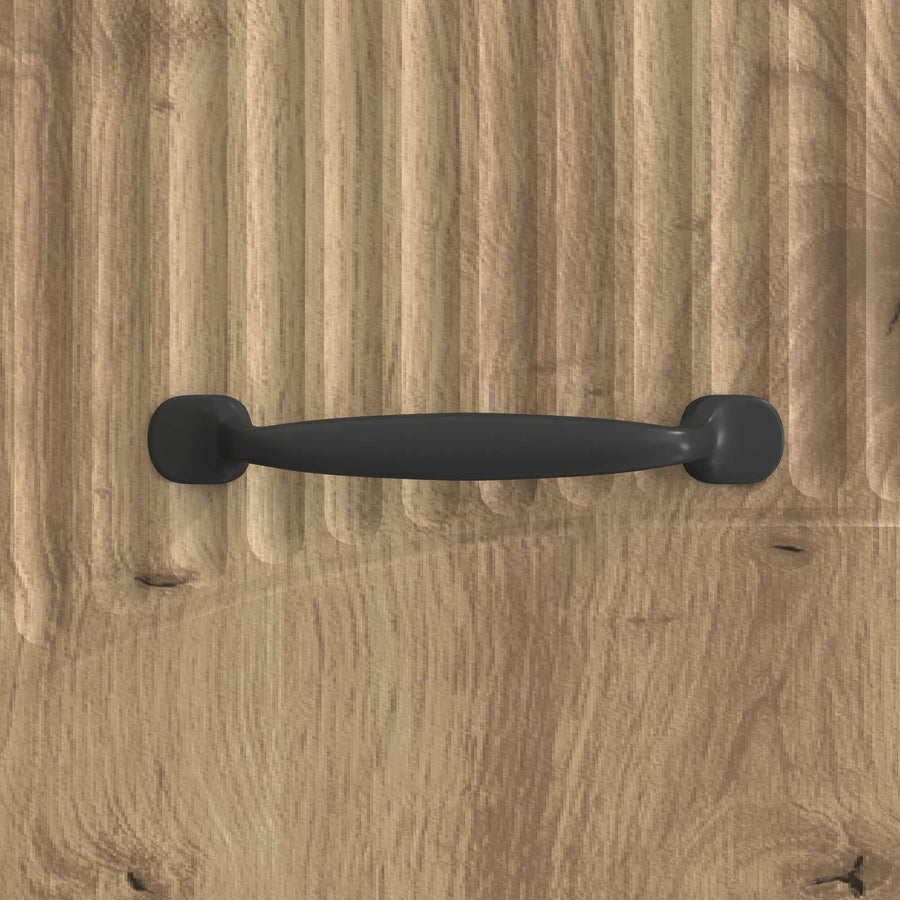 TV-kast Artisanaal eiken 147 x 34,5 x 27 cm Bewerkt hout