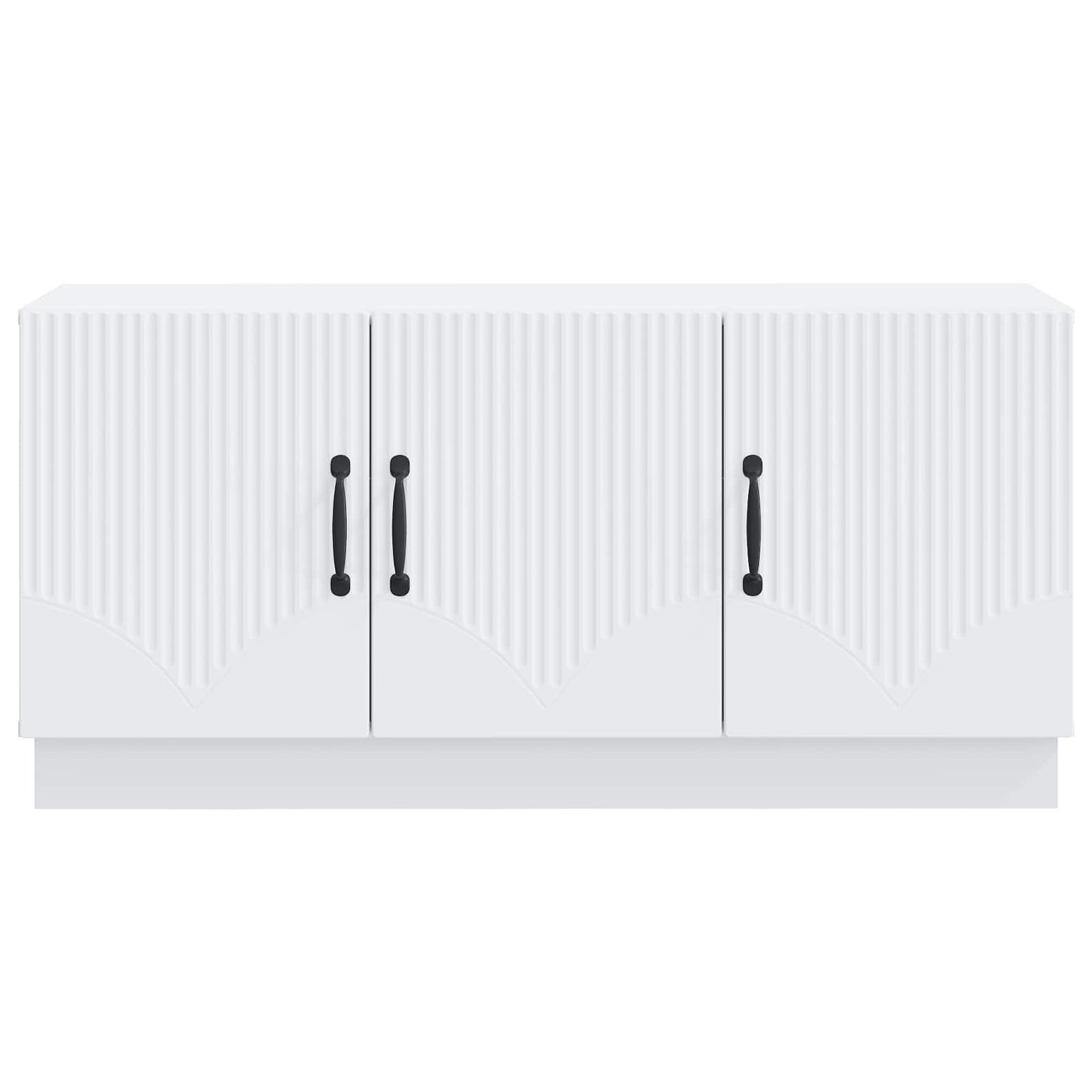 TV-kast Wit 99 x 34,5 x 47 cm Bewerkt hout