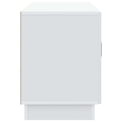 TV-kast Wit 99 x 34,5 x 47 cm Bewerkt hout