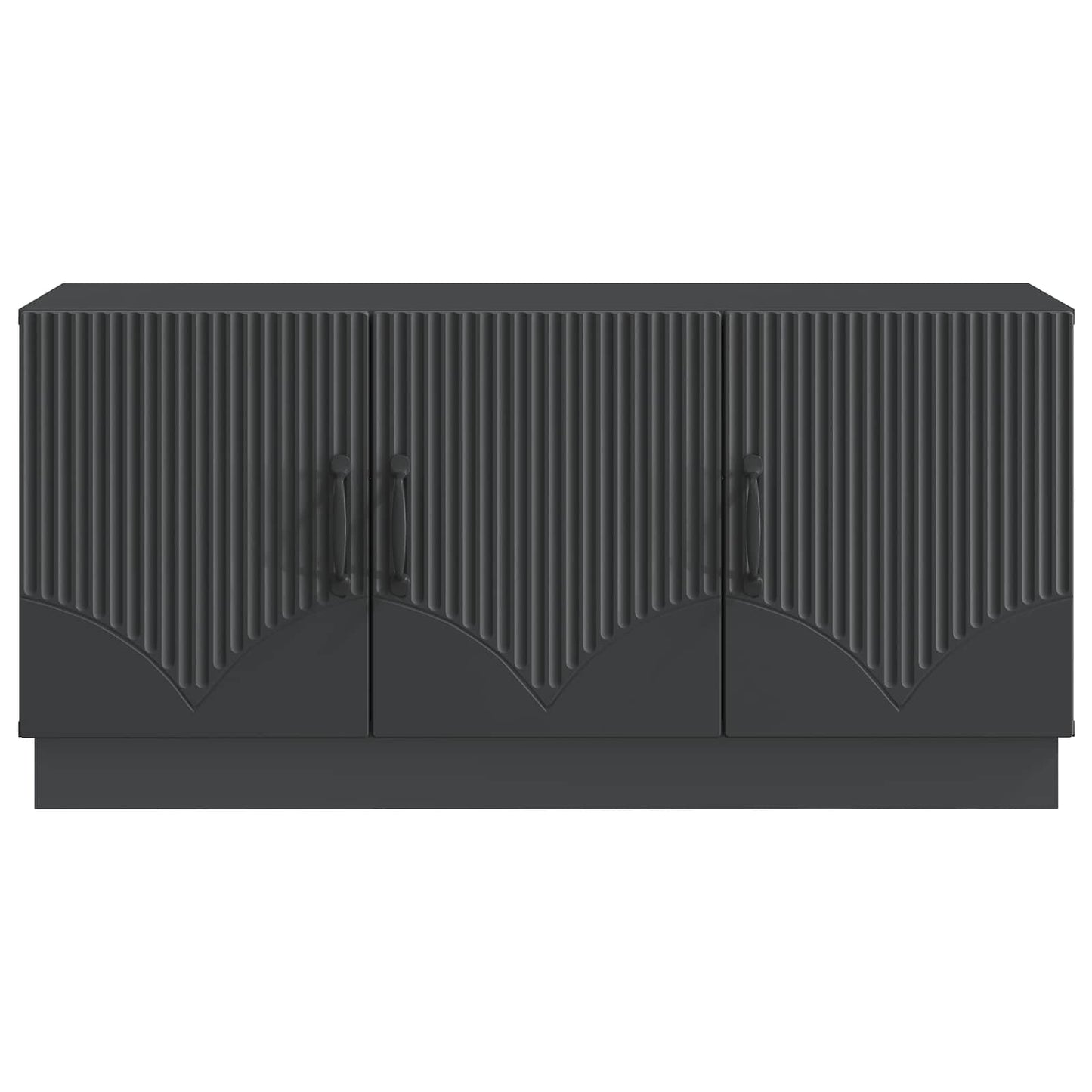 TV-kast Zwart 99 x 34,5 x 47 cm Bewerkt hout