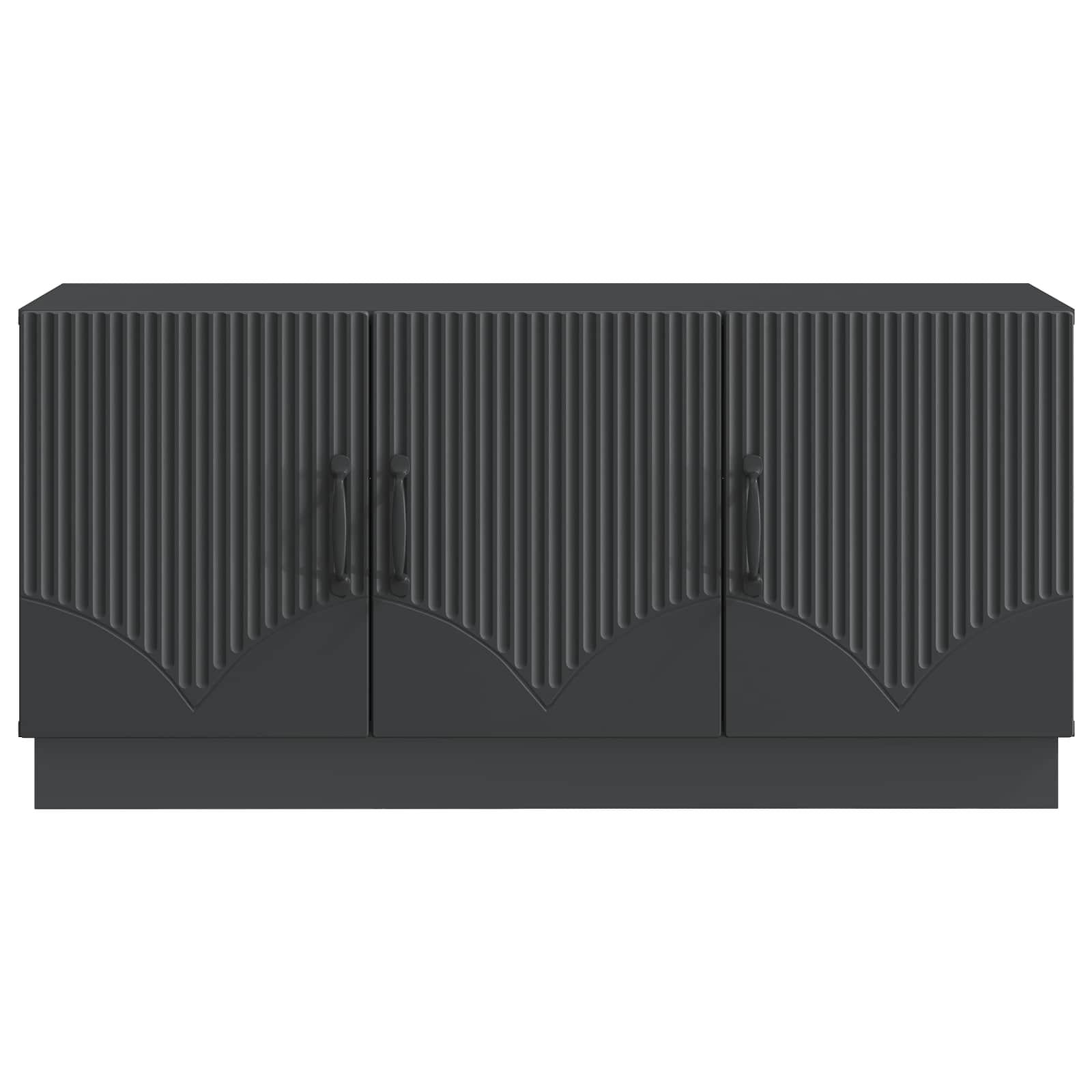 TV-kast Zwart 99 x 34,5 x 47 cm Bewerkt hout