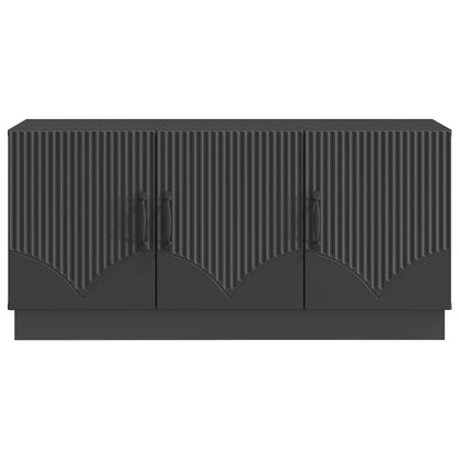 TV-kast Zwart 99 x 34,5 x 47 cm Bewerkt hout