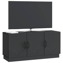 TV-kast Zwart 99 x 34,5 x 47 cm Bewerkt hout