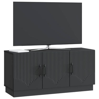 TV-kast Zwart 99 x 34,5 x 47 cm Bewerkt hout
