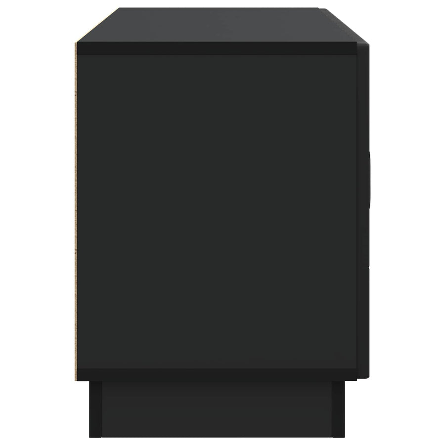 TV-kast Zwart 99 x 34,5 x 47 cm Bewerkt hout
