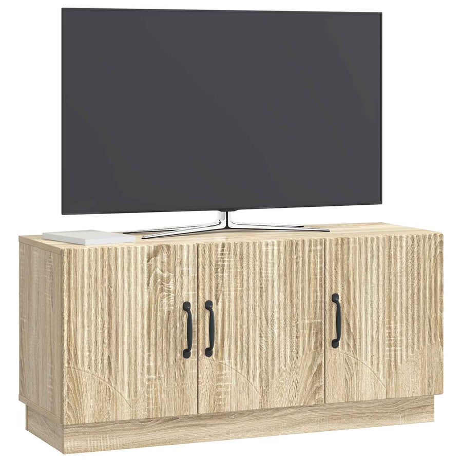 TV-kast Sonoma Eiken 99 x 34,5 x 47 cm Bewerkt hout