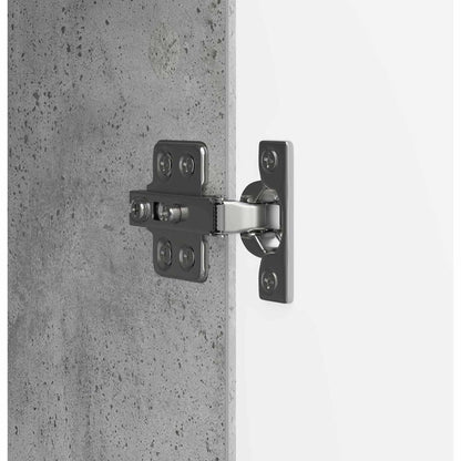 TV-kast Betongrijs 99 x 34,5 x 47 cm Bewerkt hout