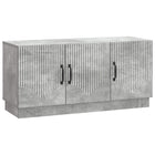 Tv-kast 99x34,5x47 cm betongrijs bewerkt hout