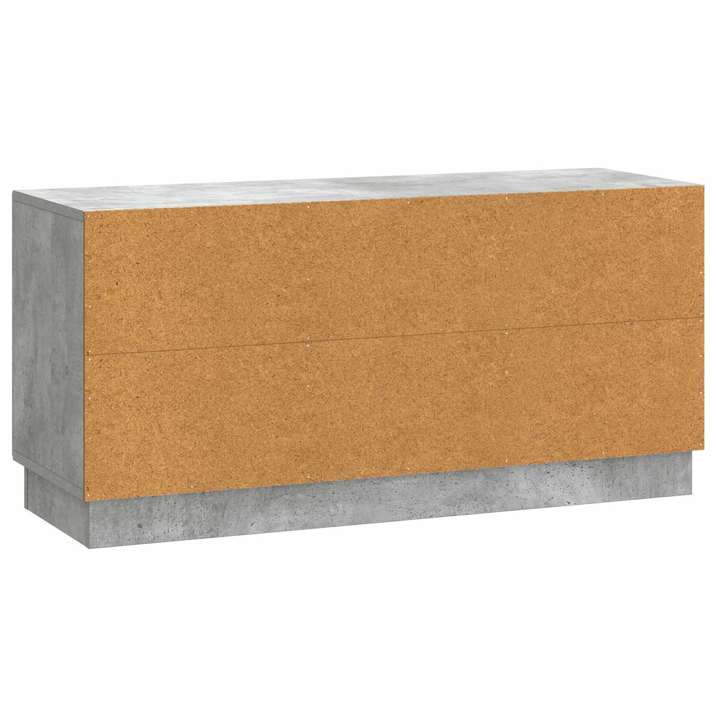 TV-kast Betongrijs 99 x 34,5 x 47 cm Bewerkt hout