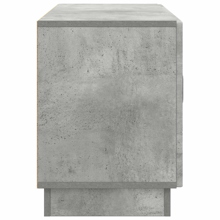 TV-kast Betongrijs 99 x 34,5 x 47 cm Bewerkt hout