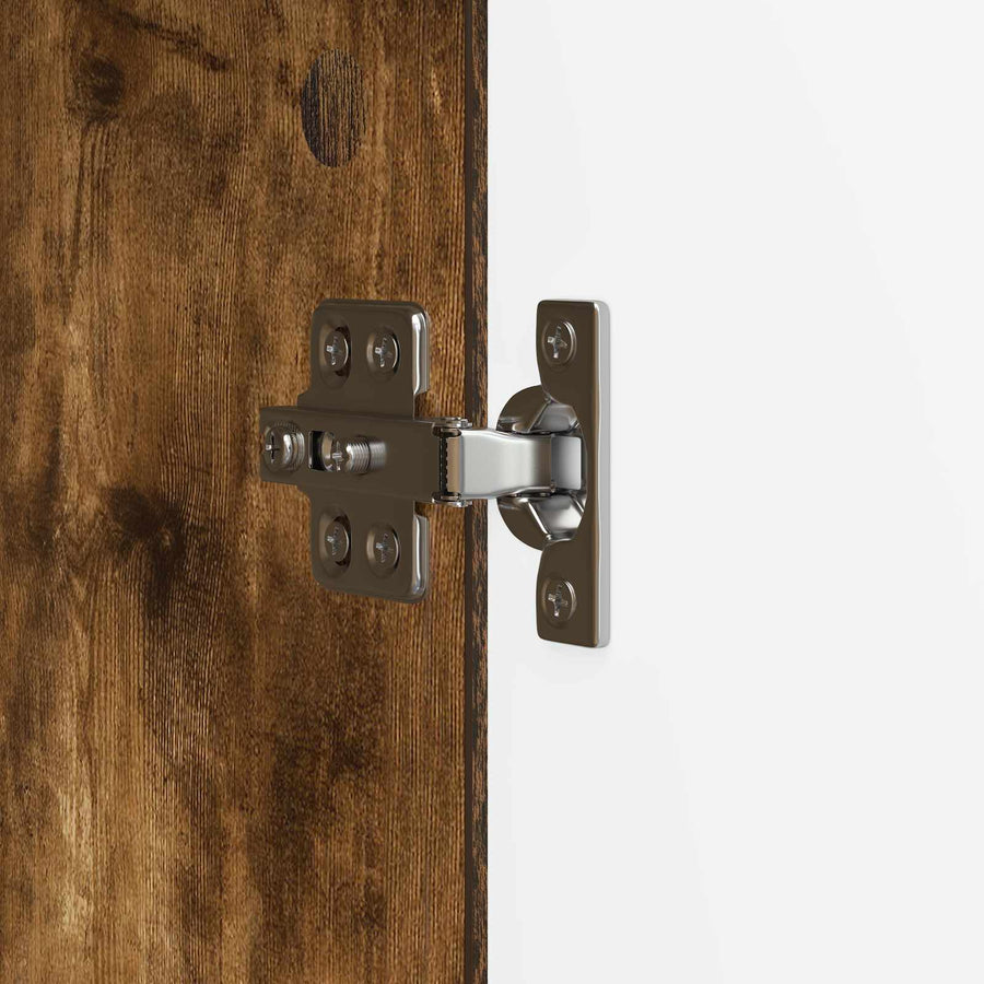 TV-kast Gerookt eiken 99 x 34,5 x 47 cm Bewerkt hout