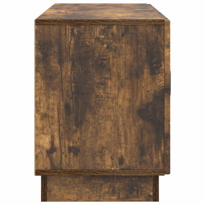 TV-kast Gerookt eiken 99 x 34,5 x 47 cm Bewerkt hout