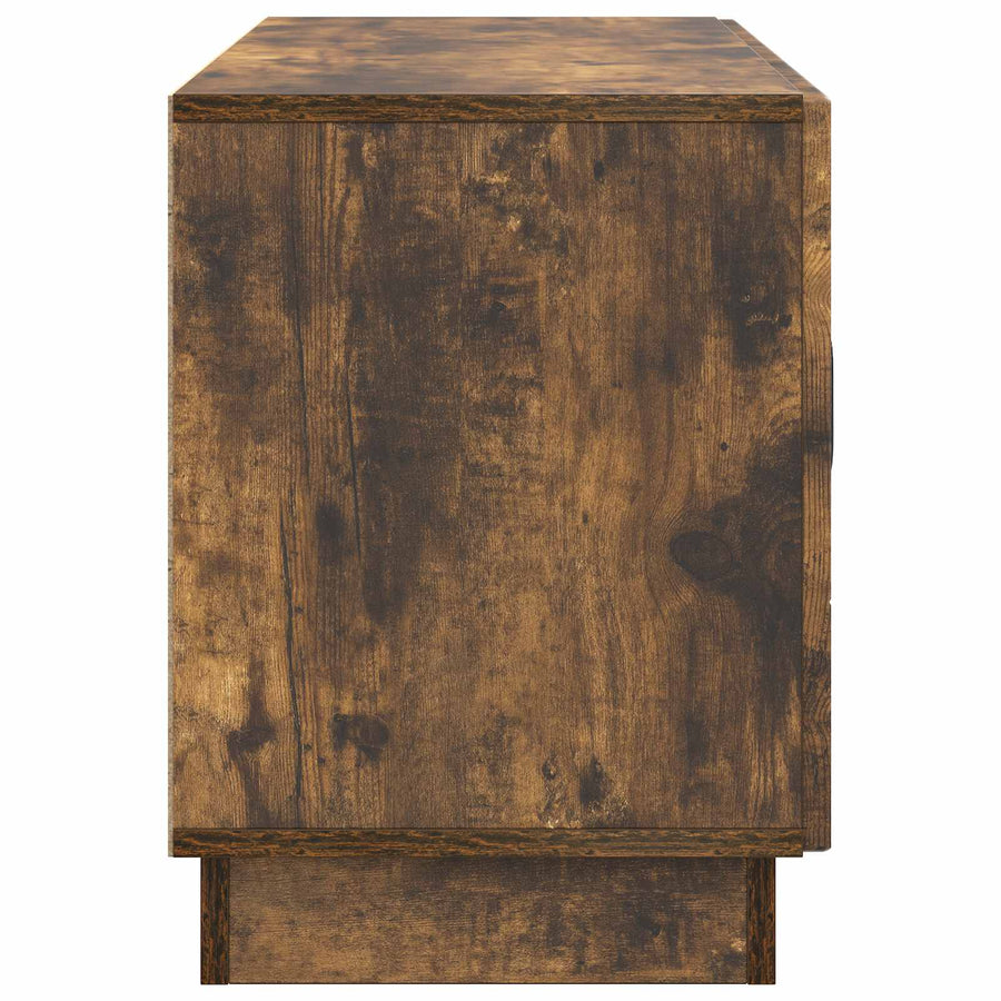 TV-kast Gerookt eiken 99 x 34,5 x 47 cm Bewerkt hout