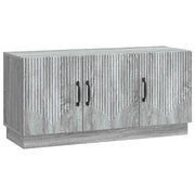 TV-kast 99x34,5x47 cm grijs sonoma bewerkt hout