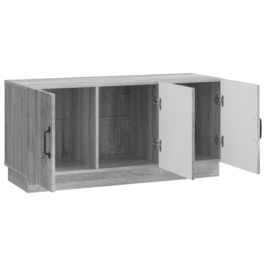 TV-kast Grijs sonoma 99 x 34,5 x 47 cm Bewerkt hout