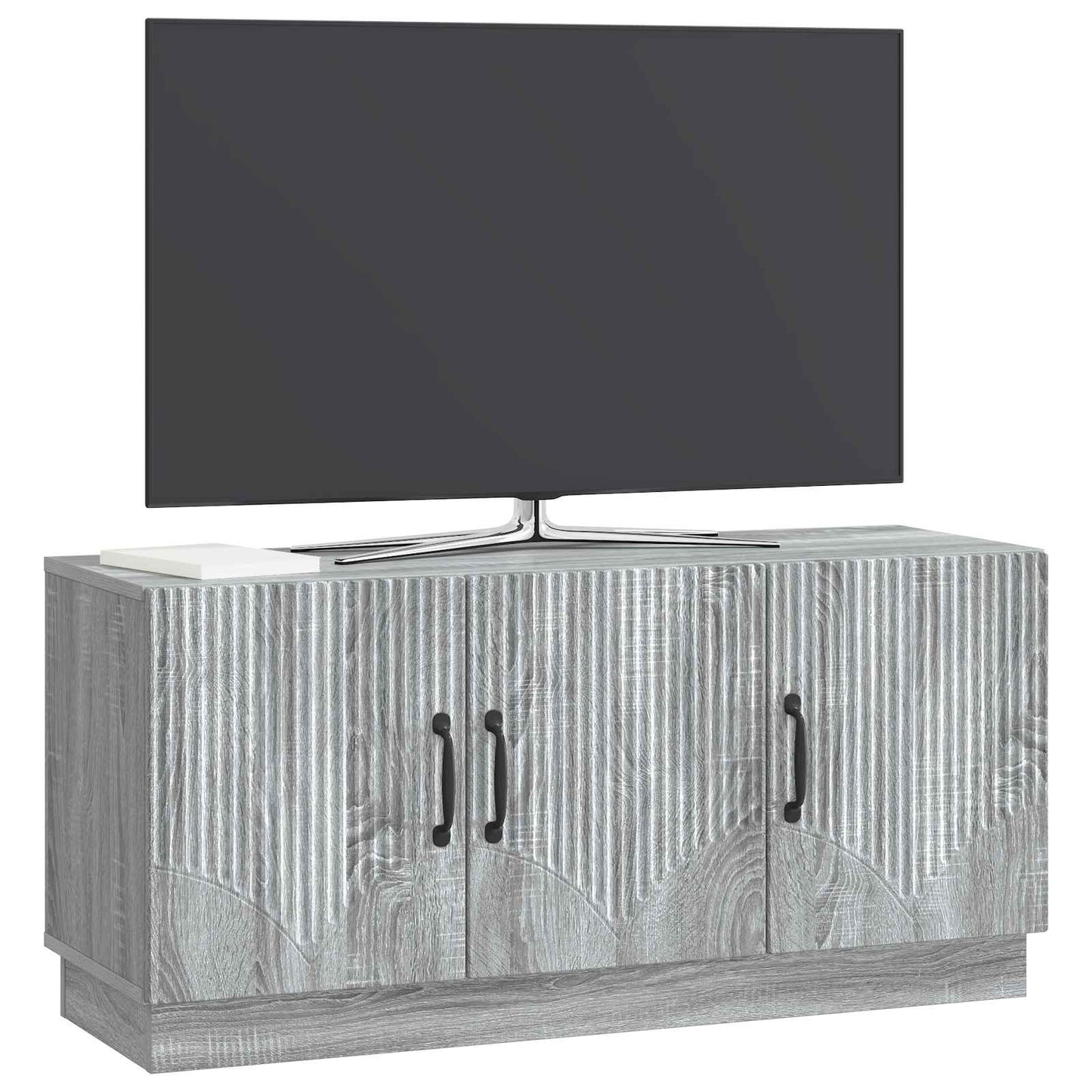 TV-kast Grijs sonoma 99 x 34,5 x 47 cm Bewerkt hout