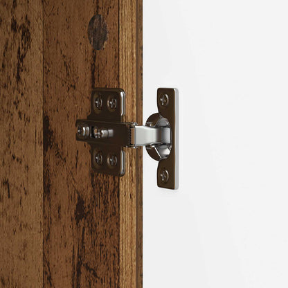 TV-kast Oud hout 99 x 34,5 x 47 cm Bewerkt hout