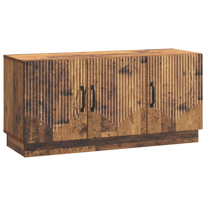 TV-kast Oud hout 99 x 34,5 x 47 cm Bewerkt hout