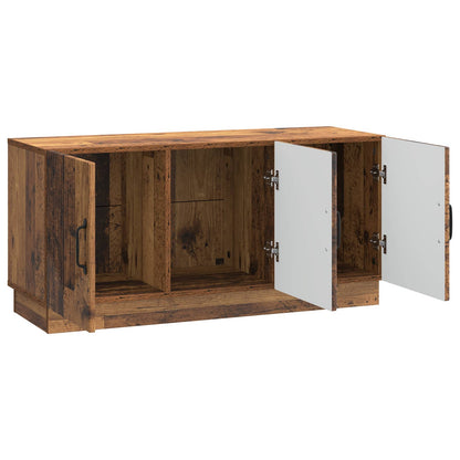 TV-kast Oud hout 99 x 34,5 x 47 cm Bewerkt hout