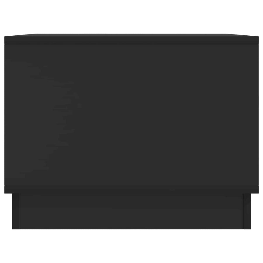 Salontafel Zwart 90 x 50 x 37 cm Bewerkt hout