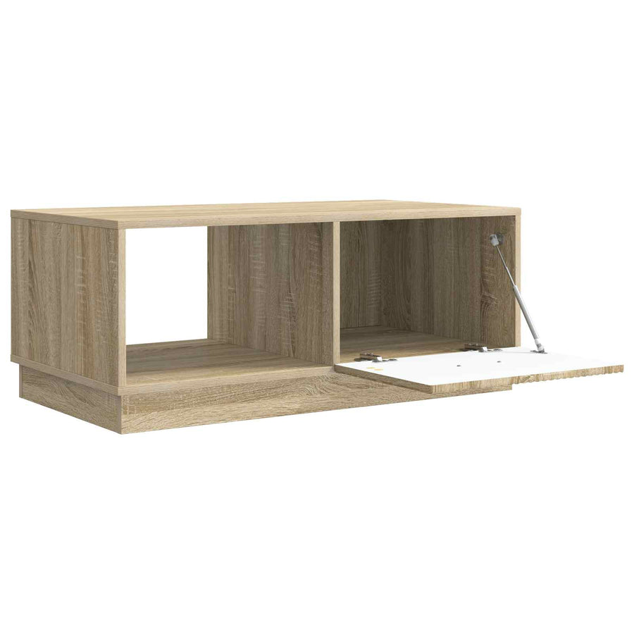 Salontafel Sonoma Eiken 90 x 50 x 37 cm Bewerkt hout