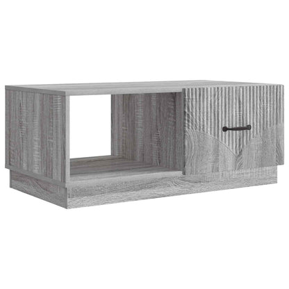 Salontafel Grijs sonoma 90 x 50 x 37 cm Bewerkt hout