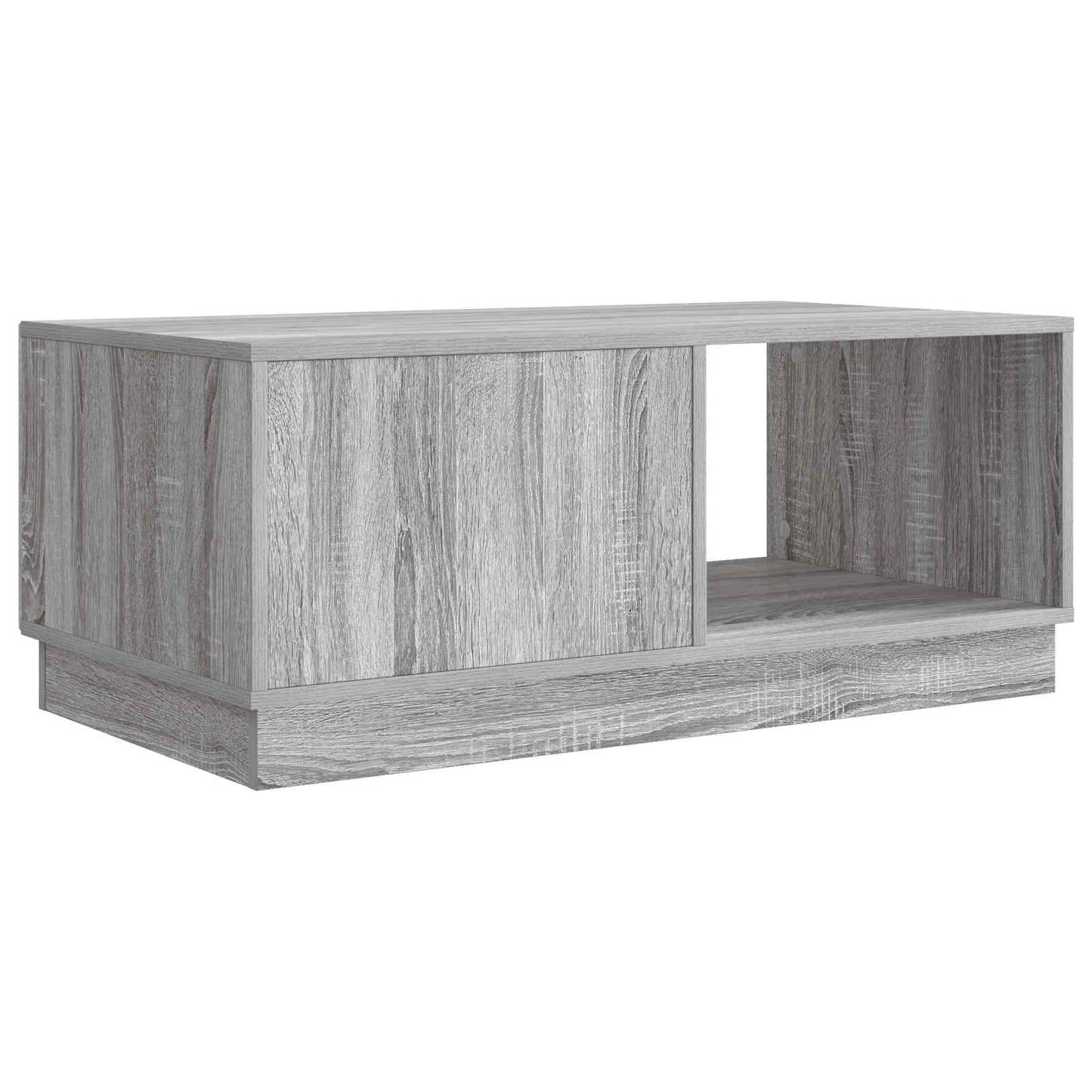 Salontafel Grijs sonoma 90 x 50 x 37 cm Bewerkt hout