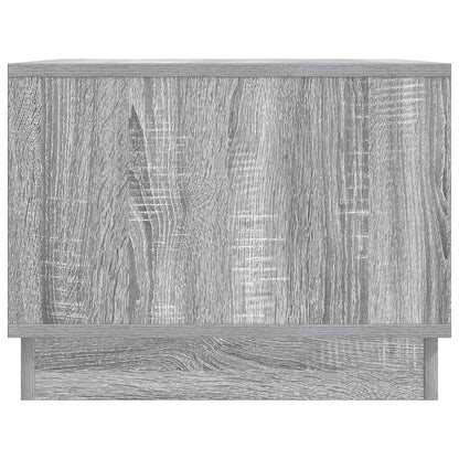 Salontafel Grijs sonoma 90 x 50 x 37 cm Bewerkt hout