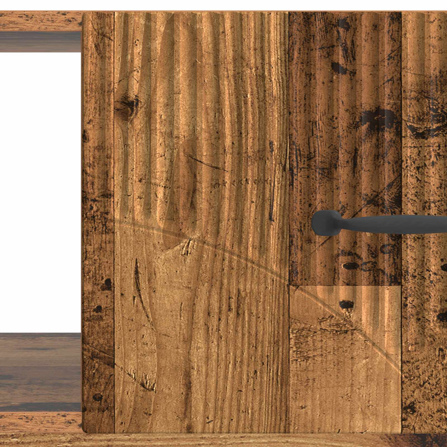 Salontafel Oud hout 90 x 50 x 37 cm Bewerkt hout