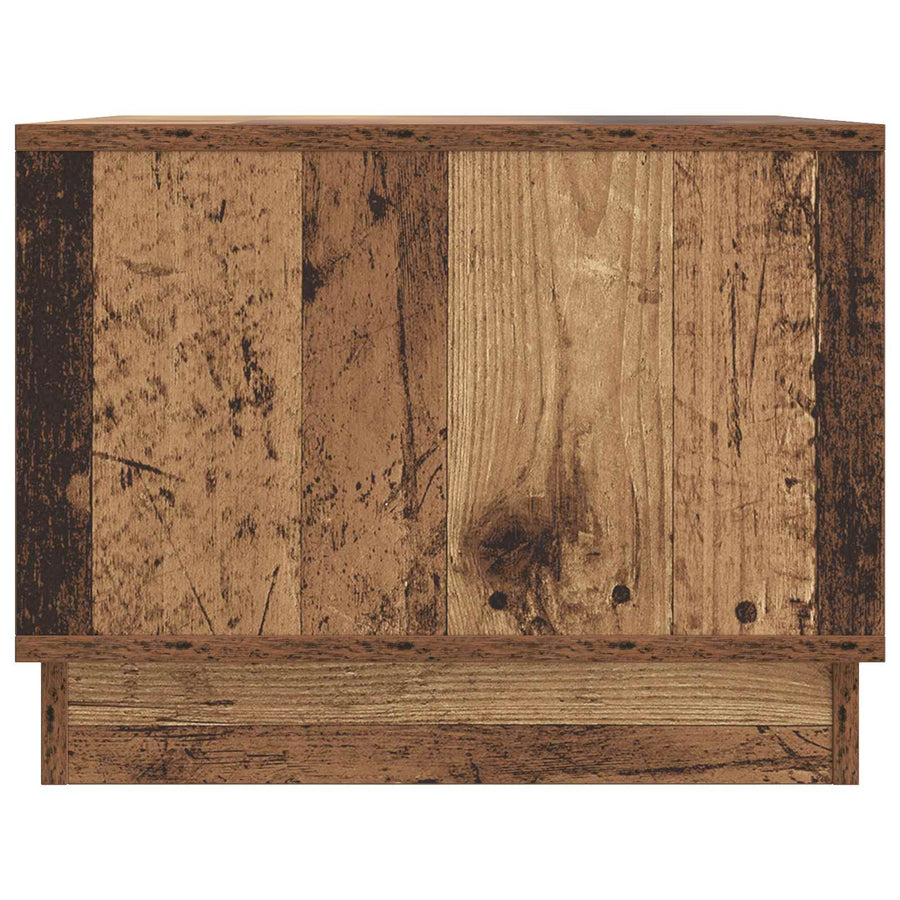 Salontafel Oud hout 90 x 50 x 37 cm Bewerkt hout