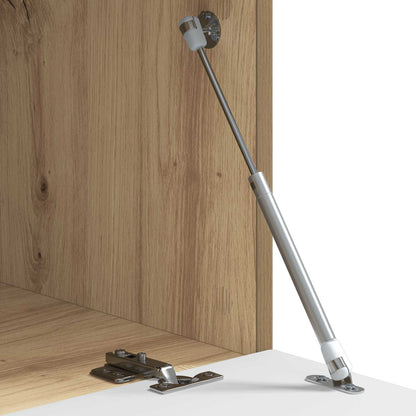 Salontafel Artisanaal eiken 90 x 50 x 37 cm Bewerkt hout