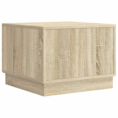 Salontafel met lade Sonoma Eiken 49 x 50 x 37 cm Bewerkt hout