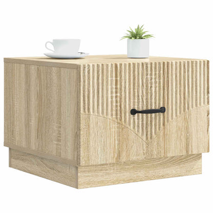Salontafel met lade Sonoma Eiken 49 x 50 x 37 cm Bewerkt hout