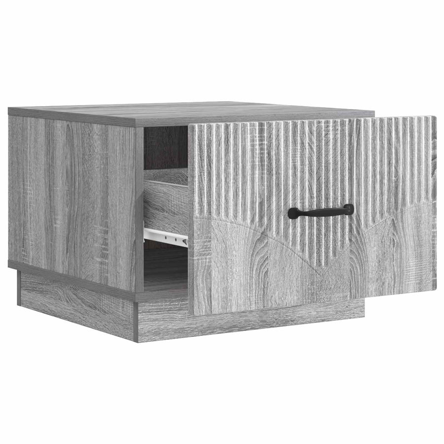 Salontafel met lade Grijs sonoma 49 x 50 x 37 cm Bewerkt hout