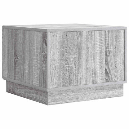 Salontafel met lade Grijs sonoma 49 x 50 x 37 cm Bewerkt hout