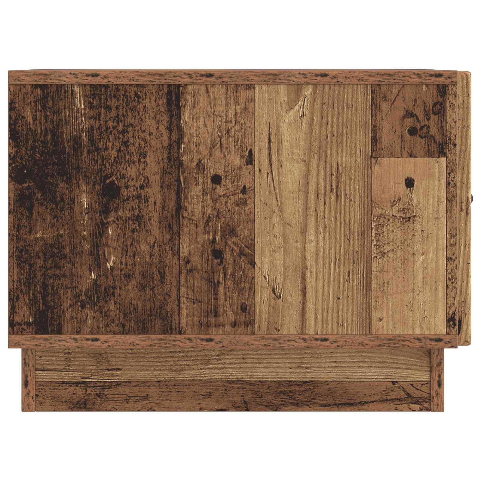 Salontafel met lade Oud hout 49 x 50 x 37 cm Bewerkt hout