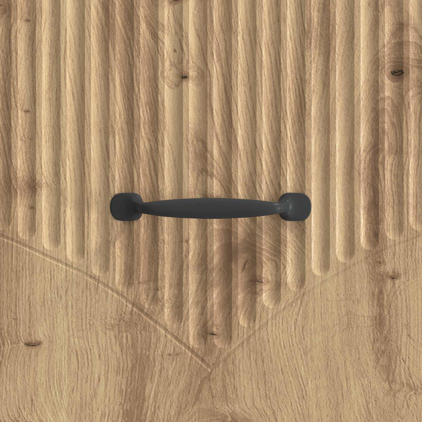 Salontafel Artisanaal eiken 49 x 50 x 37 cm Bewerkt hout